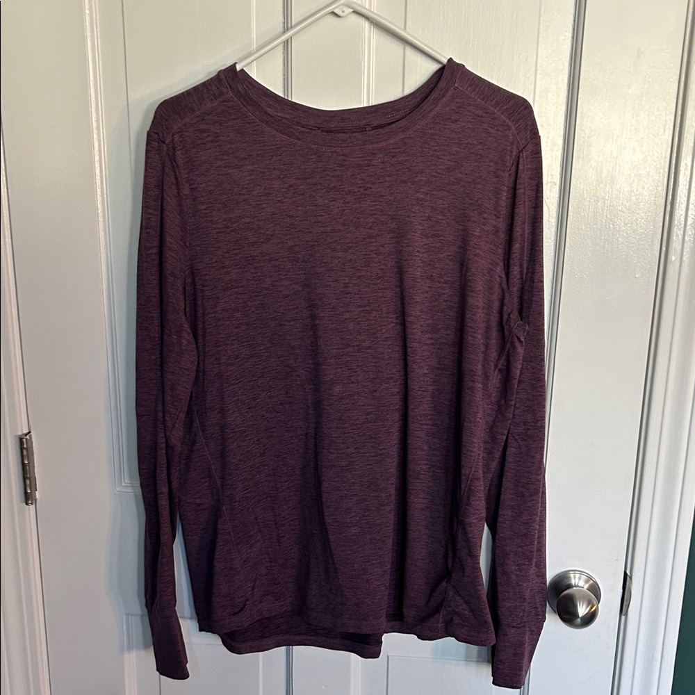 Women's long Sleeve Tee - Purple